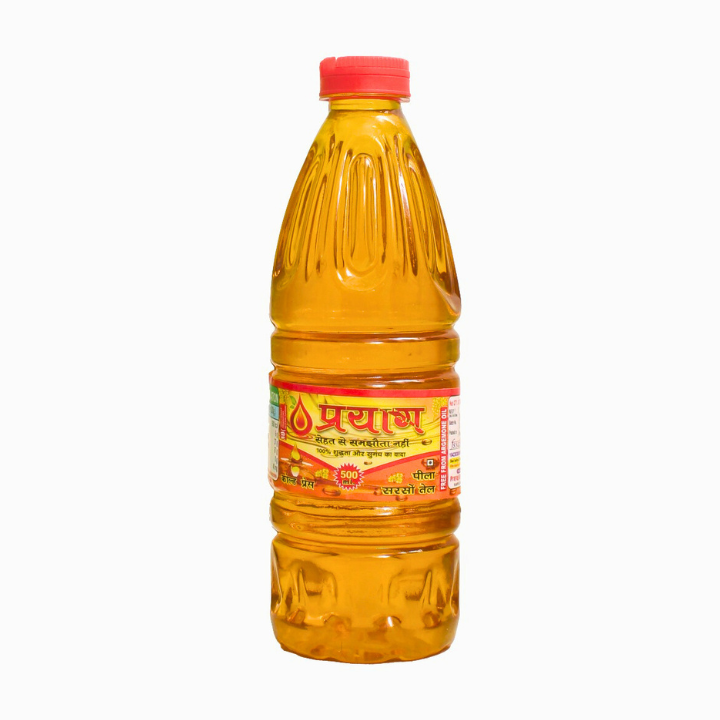 500ML Cold Press Yellow Mustard Oil